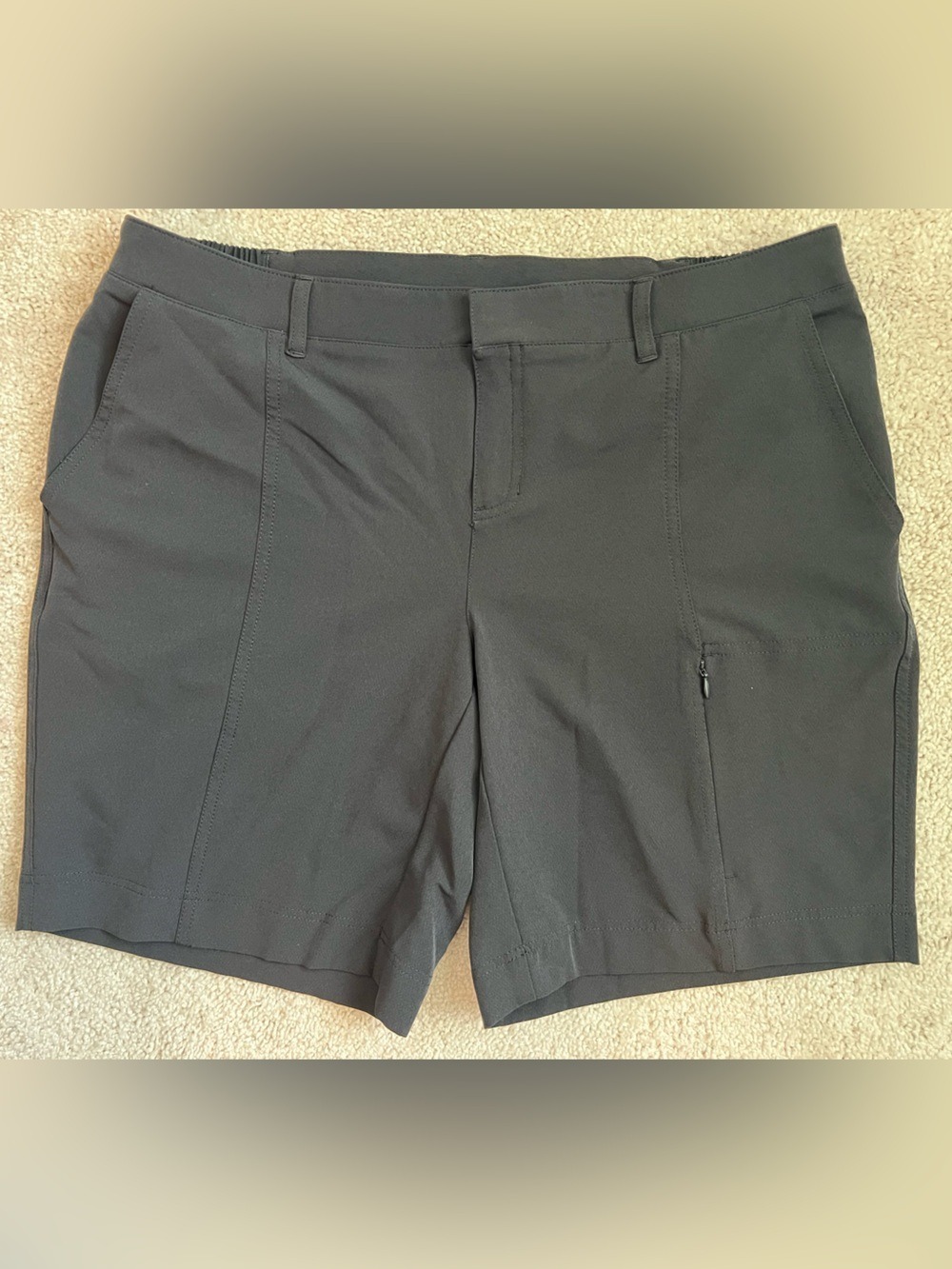 32 Degrees COOL Black Ladies Performance Athletic Shorts